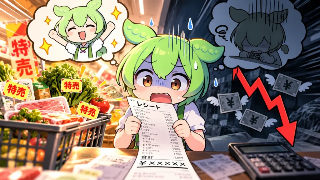 【まとめ買い】安く買ったのに高くつく？3つの家計で試算