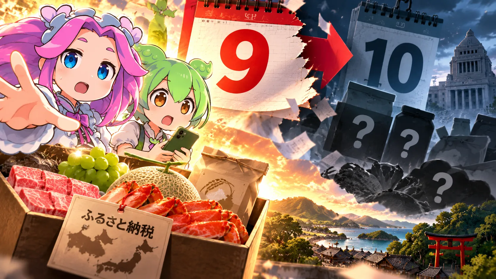 ふるさと納税、9月中に急ぐべき？10月変更で確認する3つ